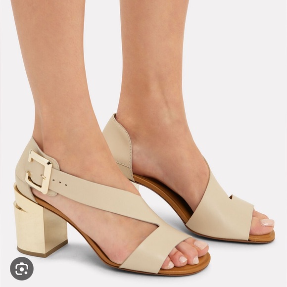 Robert clergerie abstract block heel sandals 36.5 - Picture 2 of 13